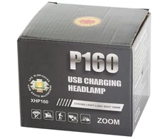 Žibintuvėlis ant galvos BERIMAX 5WA-2HKYT XHP160 LED, 4 režimai