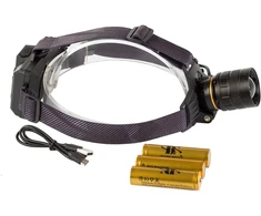 Žibintuvėlis ant galvos BERIMAX N6P-8ZFYT XHP160 LED, 4 režimai