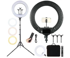 Žiedinė LED lempa BERIMAX 5WA-2HKKI 300 W, 240 LED, 45 cm
