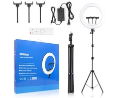 Žiedinė LED lempa BERIMAX N6P-8ZFKI 300 W, 240 LED, 45 cm