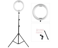 Žiedinė LED lempa LS30 V2 60 W su trikoju stovu PT