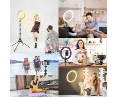 Žiedinė LED lempa RF LS43 240W PT