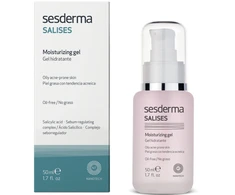 SESDERMA SALISES DRĖKINAMASIS GELIS Į AKNĘ LINKUSIAI ODAI, 50 ML