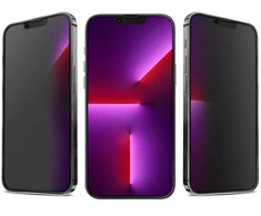 Dėklas 3D MATINĖ PRIVATUMAS Apsauginis stiklas skirtas iPhone 15 Pro Max