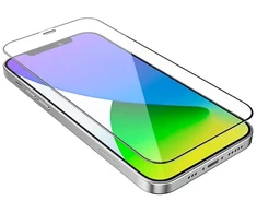 Dėklas Extra 3D Apsauginis stiklas skirtas iPhone 15 Pro - Juodas