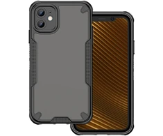 Dėklas iPhone 16 Pro Max - Skaidrus-Juodas
