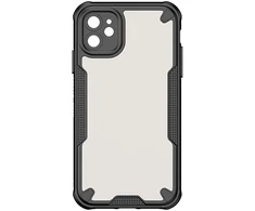 Dėklas iPhone 17 - Skaidrus-Juodas