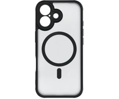 Dėklas iPhone 17 - Juodas-Skaidrus