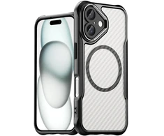Dėklas iPhone 18 // iPhone 17 - Skaidrus-Juodas