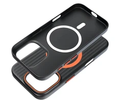 Dėklas iPhone 18 Pro // iPhone 17 Pro - Juodas-Oranžinė
