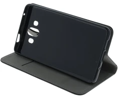 Dėklas knygutė Huawei P30 - Juodas