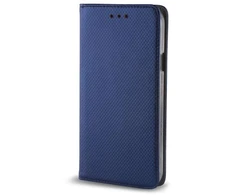 Dėklas knygutė skirtas Huawei P9 Lite 2017, P8 Lite 2017, Honor 8 Lite, Nova Lite - Tamsiai mėlynas