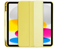 Dėklas knygutė iPad 11 - 2025 11", iPad 10 - 2022 10.9" - Geltona