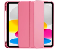 Dėklas knygutė iPad 11 - 2025 11", iPad 10 - 2022 10.9" - Ryškiai rožinis