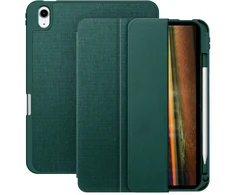 Dėklas knygutė iPad 11 - 2025 11", iPad 10 - 2022 10.9" - Žalia
