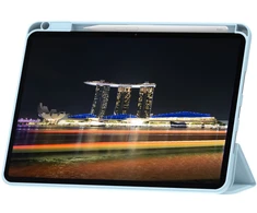 Dėklas knygutė iPad 11 - 2025 11", iPad 10 - 2022 10.9" - Šviesiai mėlynas