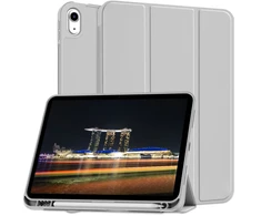 Dėklas knygutė iPad 11 - 2025 11", iPad 10 - 2022 10.9" - Pilkas