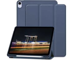 Dėklas knygutė iPad 11 - 2025 11", iPad 10 - 2022 10.9" - Tamsiai mėlynas