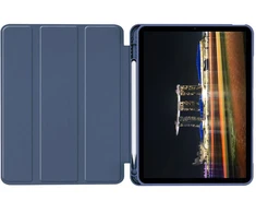 Dėklas knygutė iPad 11 - 2025 11", iPad 10 - 2022 10.9" - Mėlynas-Pilkas