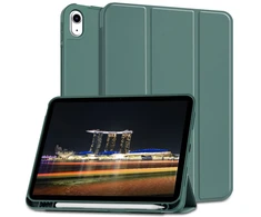 Dėklas knygutė iPad 11 - 2025 11", iPad 10 - 2022 10.9" - Žalia