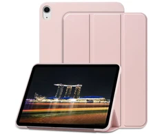 Dėklas knygutė iPad 9.7 2018, 2017, iPad6, iPad5 - Šviesiai rožinis