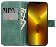 Dėklas knygutė iPhone 13 Mini - Žalia
