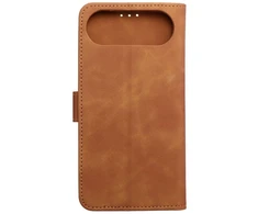 Dėklas knygutė skirtas iPhone 16 Pro - Ruda