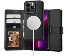 Dėklas knygutė iPhone 17 Pro Max - Juodas