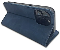Dėklas knygutė iPhone 17 Pro Max - Tamsiai mėlynas