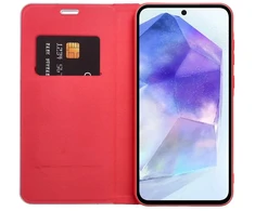 Dėklas knygutė iPhone 17e, iPhone 16e - Raudonas