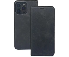 Dėklas knygutė iPhone 17e, iPhone 16e - Juodas