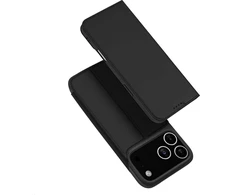 Dėklas knygutė iPhone 18 // iPhone 17 - Juodas