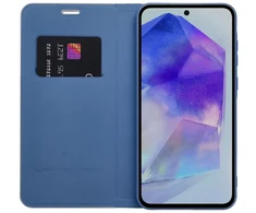 Dėklas knygutė iPhone 18 // iPhone 17 - Tamsiai mėlynas