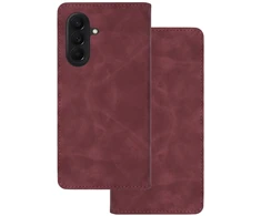 Dėklas knygutė iPhone 18 // iPhone 17 - Tamsiai raudonas