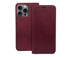 Dėklas knygutė iPhone SE 2022, SE 2020, iPhone 8, iPhone 7 - Tamsiai raudonas
