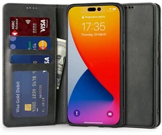 Dėklas knygutė Nothing Phone (3a) Pro - Juodas
