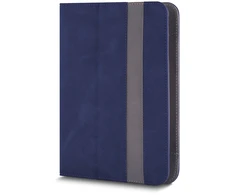 Dėklas knygutė Universal 12"-13" max. 29.5 x 22.5cm, Fantasia - Tamsiai mėlynas