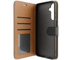 Odinis dėklas knygutė skirtas Honor 600 Lite - Juodas