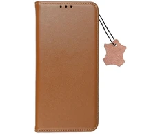 Odinis dėklas knygutė iPhone 16 Pro - Ruda