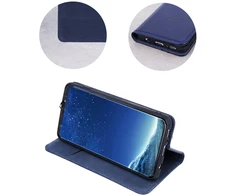 Odinis dėklas knygutė skirtas iPhone 17 - Tamsiai mėlynas