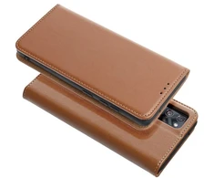 Odinis dėklas knygutė iPhone 18 Pro // iPhone 17 Pro - Ruda