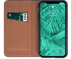 Odinis dėklas knygutė skirtas iPhone 18 Pro // iPhone 17 Pro - Juodas