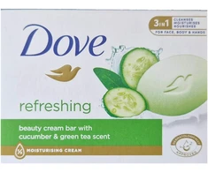 Muilas Dove Refreshing, 6 vnt. x 90 g.X12vnt.