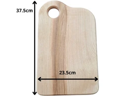 Pjaustymo lenta iš uosio medienos 37,5cm.X23.5cm.X2cm