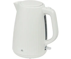 Aosom Elektrinis virdulys, 1,7 l, 2200 W, su išimamu kalkių filtru, kreminės baltos spalvos