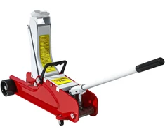 Aosom Hidraulinis automobilinis keltuvas, 8-38 cm, 2,5 t, plienas, raudonas