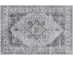 Aosom Plaunamas kilimas su neslystančiu pagrindu, 230 x 160 cm, pilkas