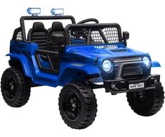Aosom Vaikiškas elektrinis automobilis, mėlynas, 109 x 67 x 68,5 cm
