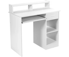 Promotion Balta darbo stalas su įkrovimo stotimi 105x55x89 cm