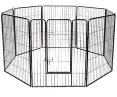 Koduva 100 cm 8 panelių gyvūnų žaidimų aptvaras